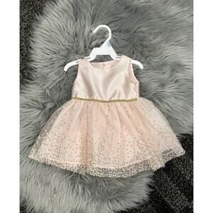 Blush Infant Sparkle Gown Size‎ 3/6month